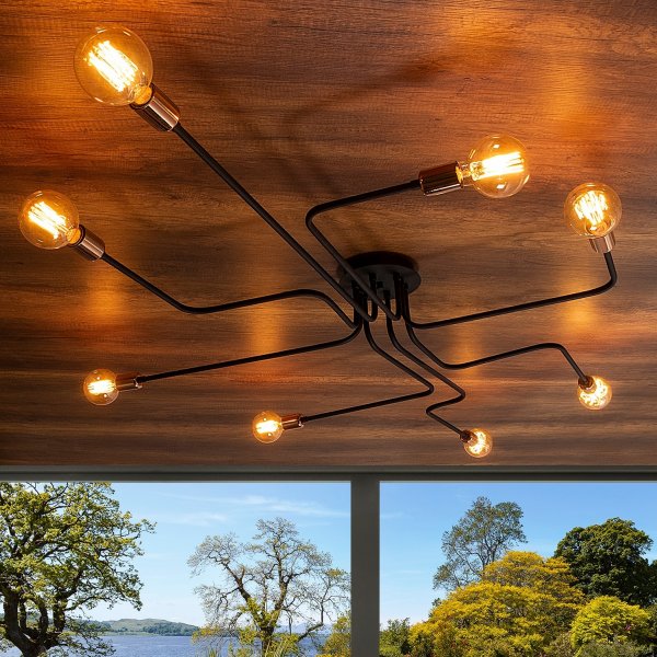 Truva taklampe N-700 - Sort