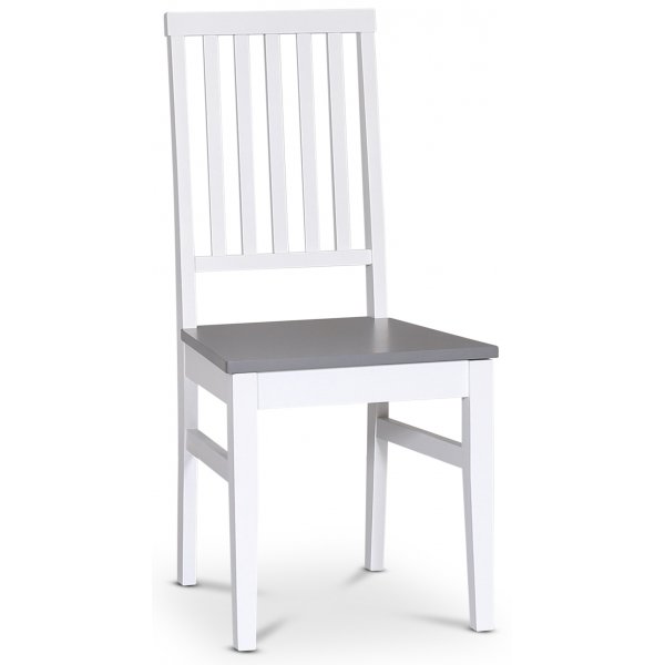 Sandhamn spisegruppe; 180x90 cm bord med 6 Fårö spisestoler + 4.00 x Møbelføtter Sandhamn spisegruppe; 180x90 cm bord med 6 Fårö spisestoler + 4.00 x Møbelføtter