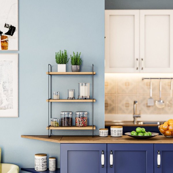 Polaris vegghylle - Furu Polaris vegghylle - Furu