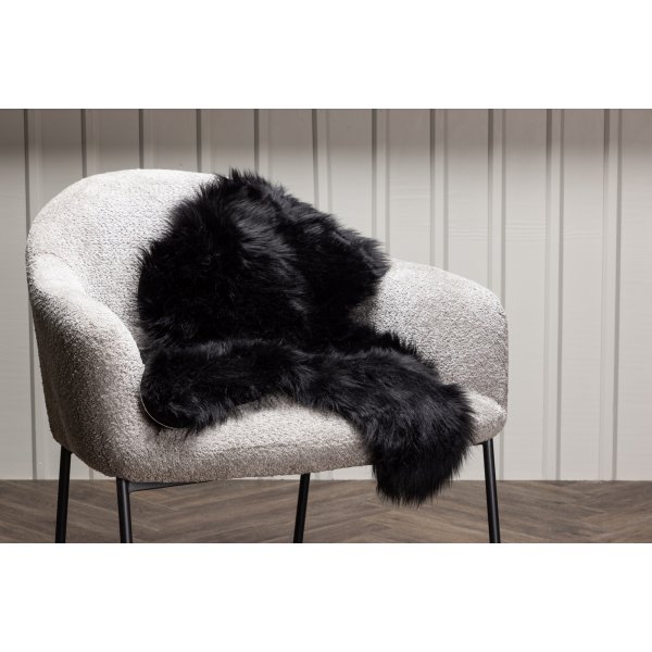 Katy trap 60 x 90 cm - Svart fuskepels