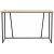 Lissa skrivebord 120 x 50 cm - Safir eik/sort