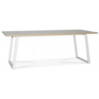 Edge 3.0 Spisebord 240x90 cm - Hvitt høytrykkslaminat (HPL) Edge 3.0 Spisebord 240x90 cm - Hvitt høytrykkslaminat (HPL)