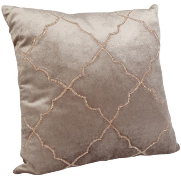 Konvalj pyntepute - Beige (Viskose) / Paljetter