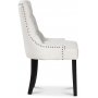 Paris spisegruppe sort bord med 4 Tuva stoler i beige stoff