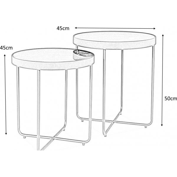 Athena sidebord - Svart Athena sidebord - Svart