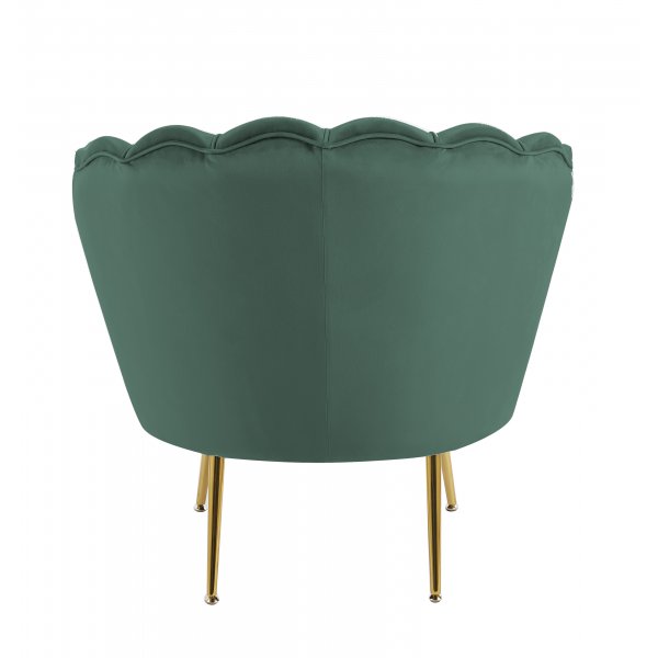 Lenestol grønn/messing - Kingsley Lenestol grønn/messing - Kingsley