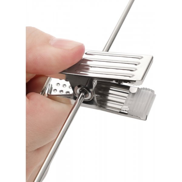 Kleshenger, fløyel, 42,5 cm, 30-pakning - Grå Kleshenger, fløyel, 42,5 cm, 30-pakning - Grå