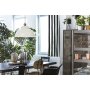 Taklampe Bonnie - Hvit/slv