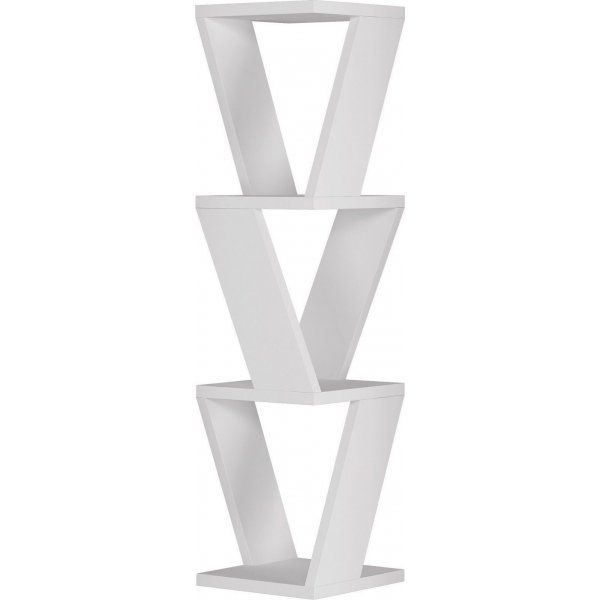 Zena vegghylle - Hvit