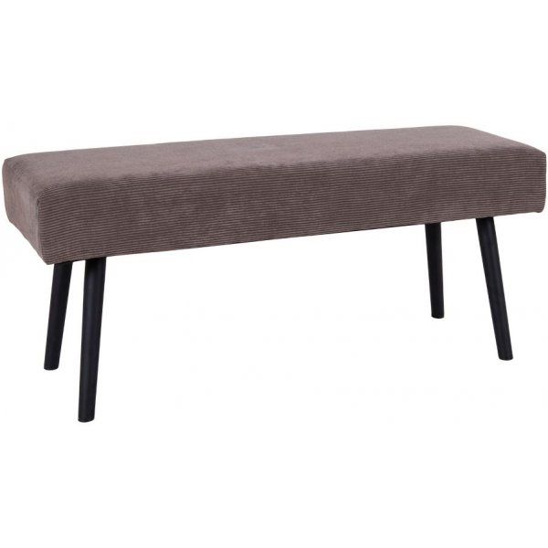 Skiby sittebenk - Grå/svart Skiby sittebenk - Grå/svart