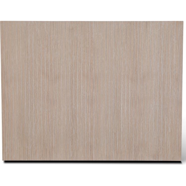 Volumhodegjerde veggpanel 90 cm bredt - whitewash