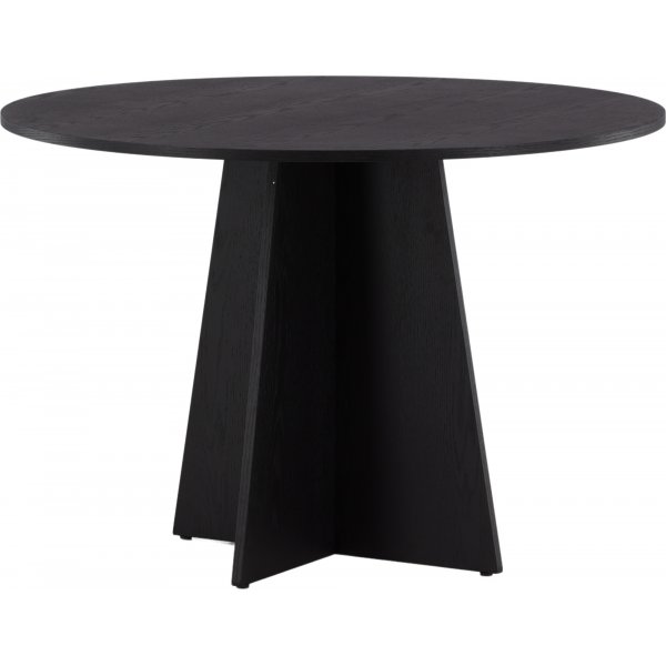 Bootcut spisebord 110 cm - Sort