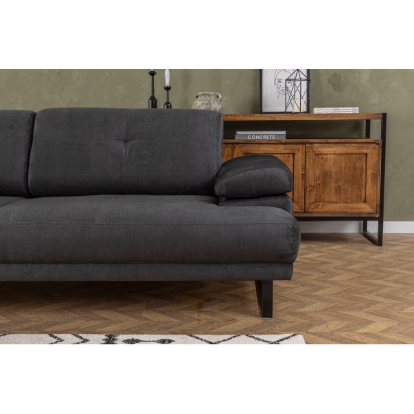 Mustang 3-seters sofa - Antrasitt