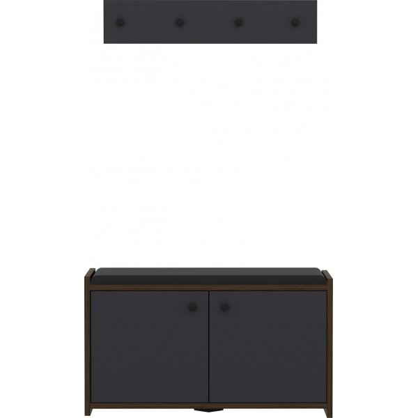 Zen hallmøbler - Antrasitt Zen hallmøbler - Antrasitt