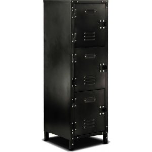 Volume skap i metall med 3 dører + Møbelføtter Volume skap i metall med 3 dører + Møbelføtter