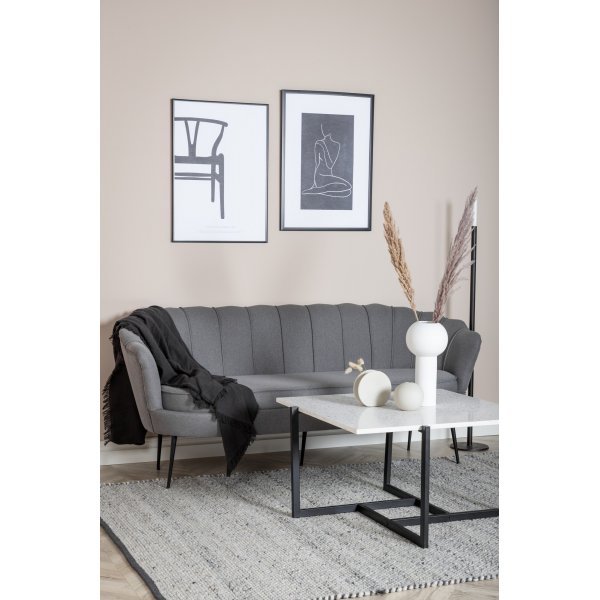 Ballini 3-seters sofa - Grå Ballini 3-seters sofa - Grå