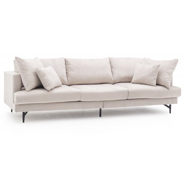 Safir 3-seter sofa - Beige manchester Safir 3-seter sofa - Beige manchester