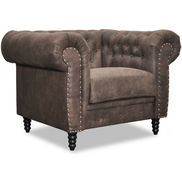 Ashford chesterfield lenestol - Brunt �kol�r