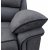 Reclinerlenestol Riverdale - Gr (Mikrofiber) + Flekkfjerner for mbler