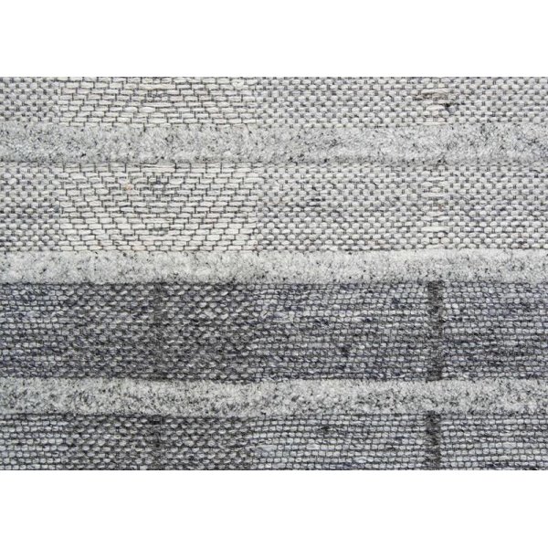 Håndlaget teppe Romano - Sølv Håndlaget teppe Romano - Sølv