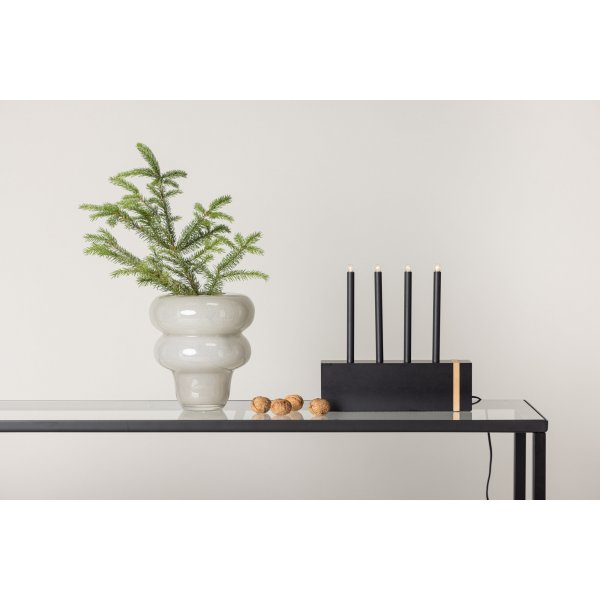 Fjällberget lysestake - Sort/Gull Fjällberget lysestake - Sort/Gull