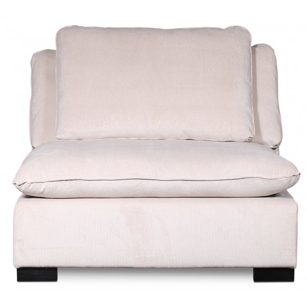 Lenestol Gabby XL - Beige kordfl�yel