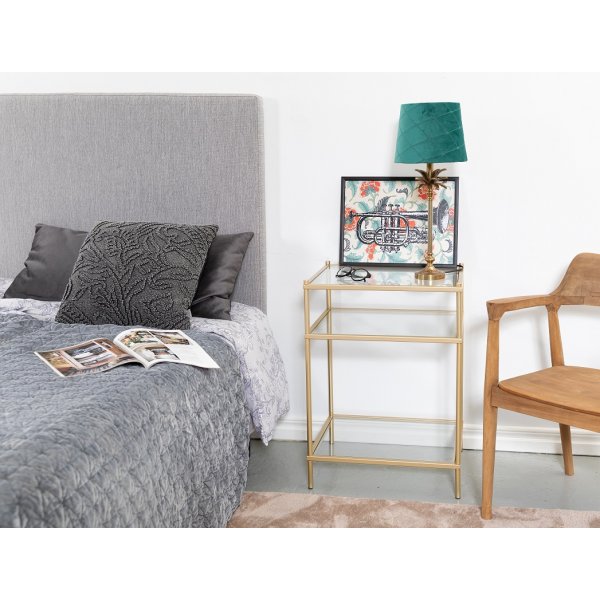 Cloud rammemadrass 120 cm med sengegavl - Pocketsystem