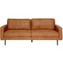 Brisbane 3-seter sofa - Konjakk (PU)