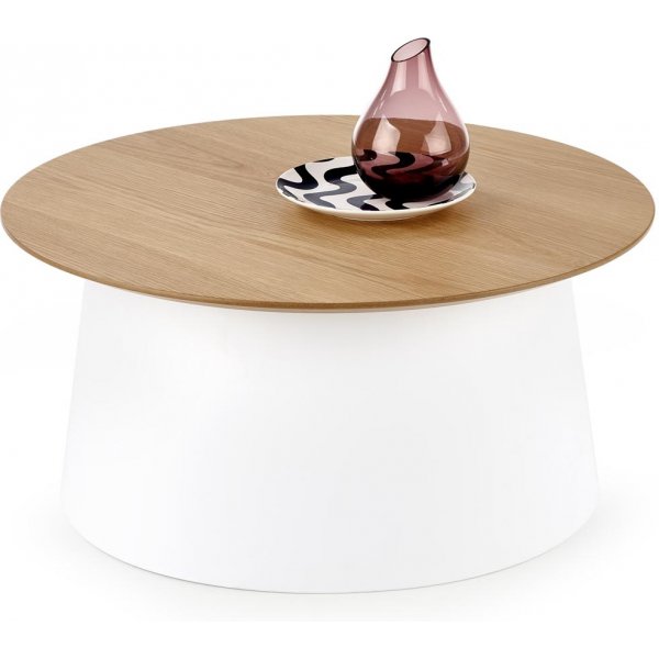 Saranda salongbord Ø69 cm - Hvit Saranda salongbord Ø69 cm - Hvit