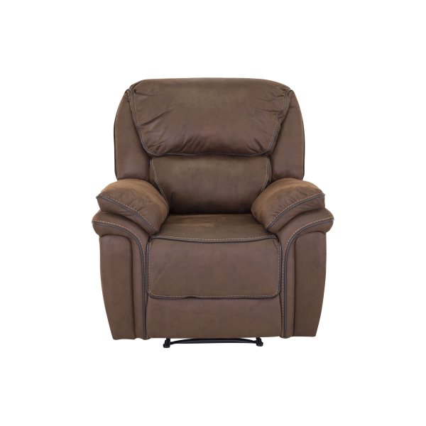 Reclinerlenestol Riverdale - Brun (Mikrofiber)