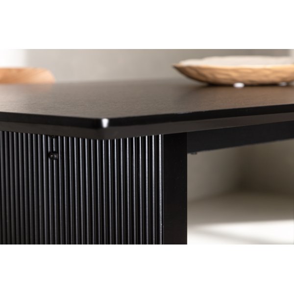 Vail spisebord 200 x 100 cm - Sort Vail spisebord 200 x 100 cm - Sort