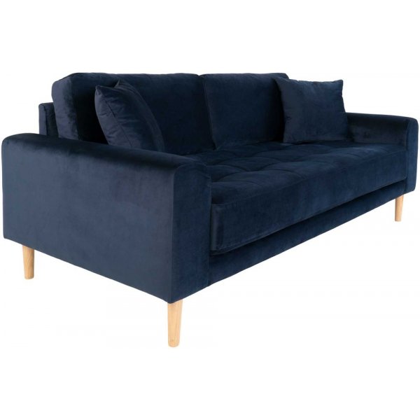 Lido 2,5-seters sofa - M�rk bl�