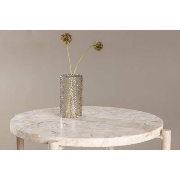 Sandhamn salongbord Ø40 cm - Beige Sandhamn salongbord Ø40 cm - Beige