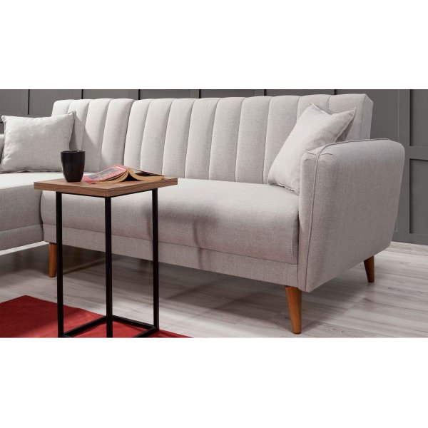 Aqua divansovesofa, venstre - Beige Aqua divansovesofa, venstre - Beige