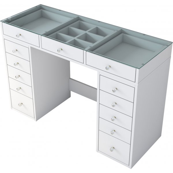 Bijou toalettbord 5 - 120 x 44,5 cm - Hvit Bijou toalettbord 5 - 120 x 44,5 cm - Hvit