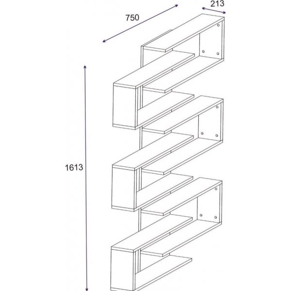 Lotus bokhylle - Valn�tt