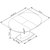 Kailynn spisebord 120-160 cm - Hvit