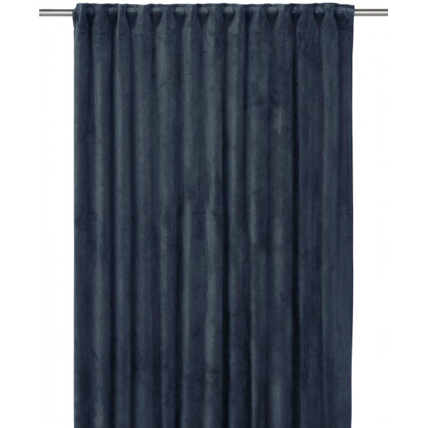 Elise gardin 2-pakning 2 x 135 x 280 cm - Mrk bl