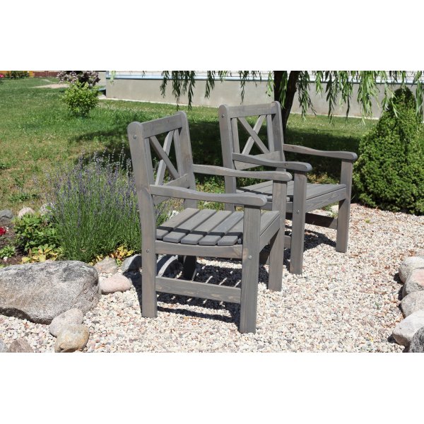 Bollnäs utendørs lenestol - Grå Bollnäs utendørs lenestol - Grå