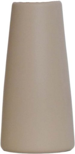 Konisk vase - Beige