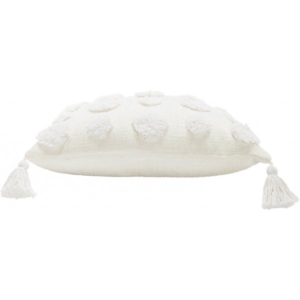 Pom putetrekk 45 x 45 cm - Offwhite Pom putetrekk 45 x 45 cm - Offwhite