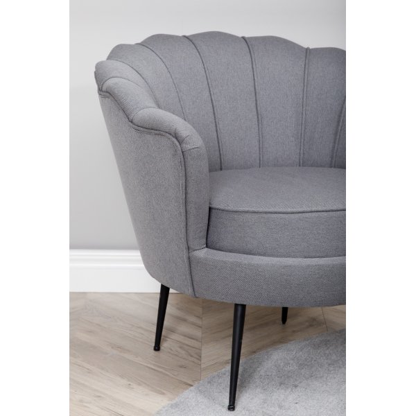 Ballini lenestol - Grtt stoff