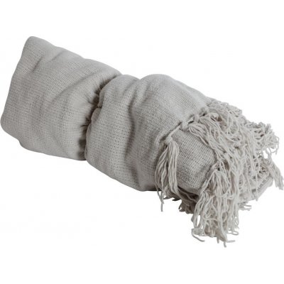 Chenille pledd 127 x 152 cm - Beige