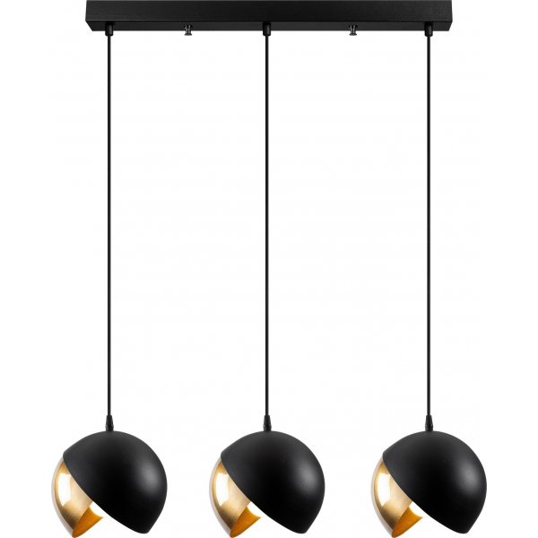 Berkeley taklampe 252-S1 - Sort/gull Berkeley taklampe 252-S1 - Sort/gull