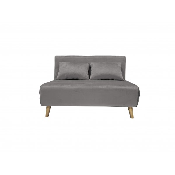 Sovesofa Helsingborg - Lys grå fløyel | 193 cm Sovesofa Helsingborg - Lys grå fløyel | 193 cm