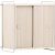 Paris overskap 68 x 60 cm - Beige/Whitewash