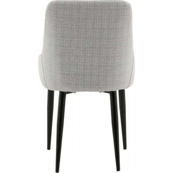 Paradis spisestol - Lysegr/svart