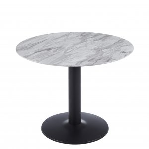 Noah rundt spisebord Ø100 cm - Marmorfoliering Noah rundt spisebord Ø100 cm - Marmorfoliering