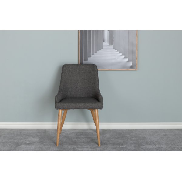 Paradis spisestuestol - Mørkegrå Paradis spisestuestol - Mørkegrå