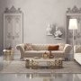 Bianca 3-seters sofa - Krem